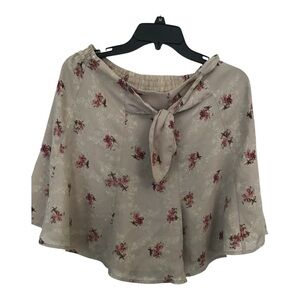 Floral Print Women's Top
